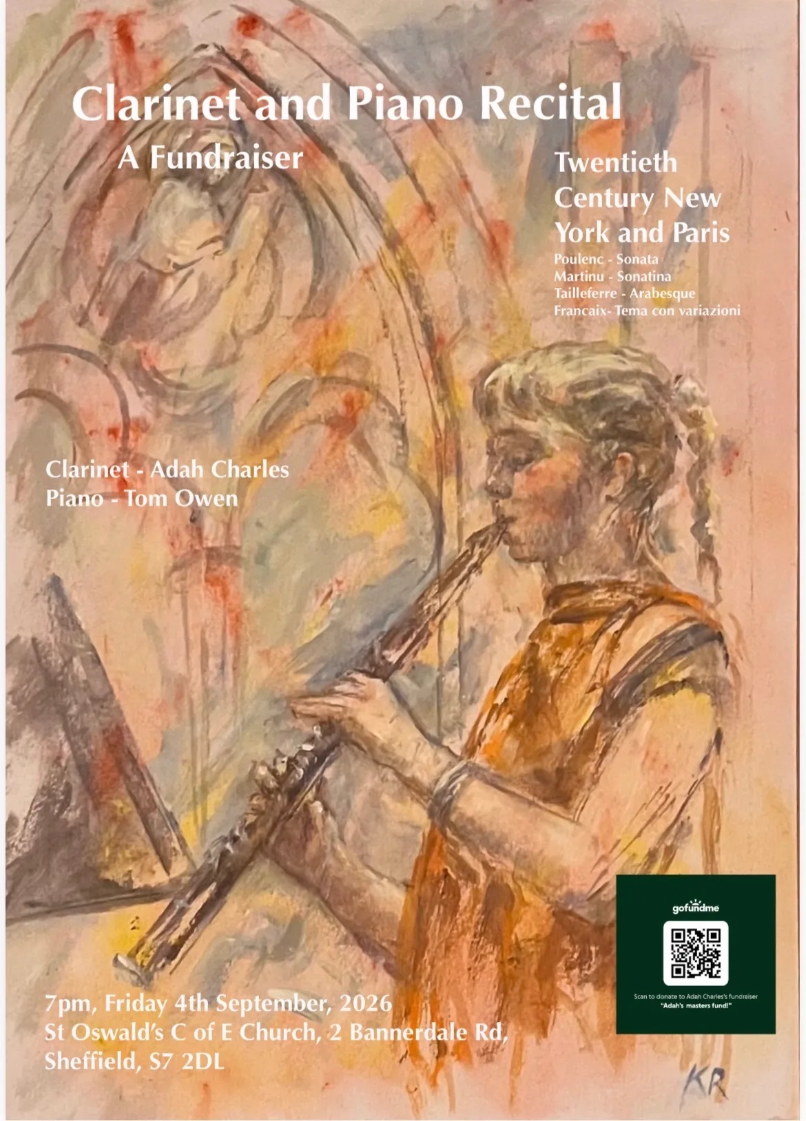 SMA Alumni Adah Charles: Clarinet and Piano Recital